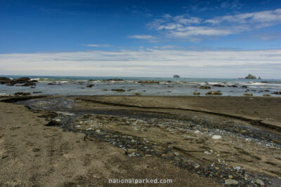 Rialto Beach in Olympic National Park in Washington