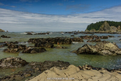 Rialto Beach in Olympic National Park in Washington