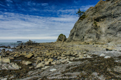 Rialto Beach in Olympic National Park in Washington