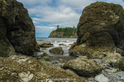 Ruby Beach in Olympic National Park in Washington