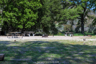 Pinnacles Campground in Pinnacles National Park in California