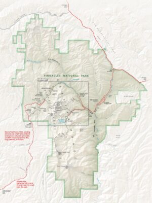 Pinnacles Park Map