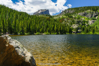 Bear Lake in Rocky Mountain National Park in Colorado