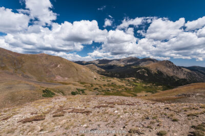 Lava Cliffs Overlook in Rocky Mountain National Park in Colorado