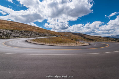 Medicine Bow Curve in Rocky Mountain National Park in Colorado