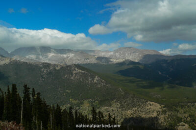 Rainbow Curve in Rocky Mountain National Park in Colorado