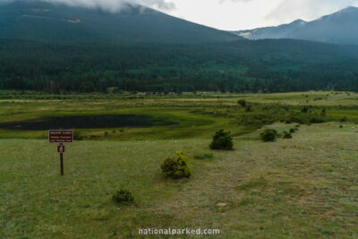 Sheep Lakes in Rocky Mountain National Park in Colorado