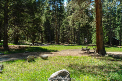 Timber Creek Campground in Rocky Mountain National Park in Colorado