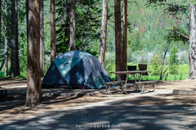 Timber Creek Campground in Rocky Mountain National Park in Colorado
