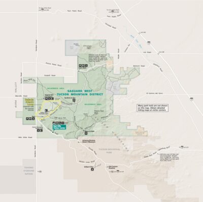 Saguaro West District Map