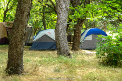 Buckeye Flat Campground in Sequoia National Park in California