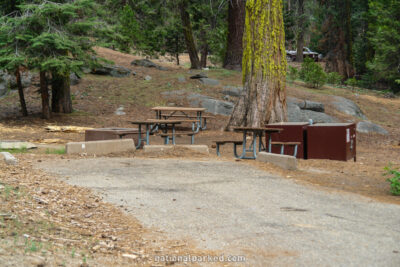 Crystal Springs Campground in Kings Canyon National Park in California