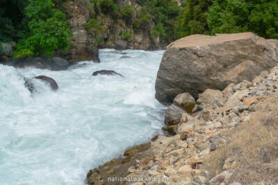 Kings River in Sequoia National Forest in California