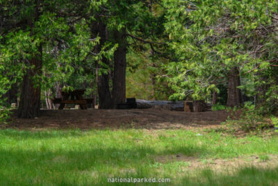 Princess Campground in Sequoia National Forest in California