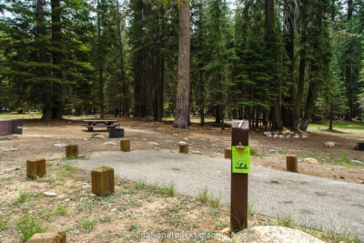 Stony Creek Campground in Sequoia National Forest in California
