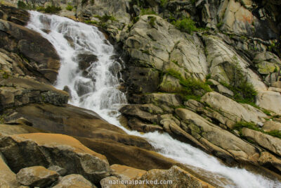 Tokopah Falls in Sequoia National Park in California