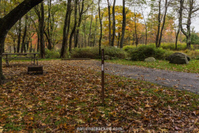 Big Meadows Campground in Shenandoah National Park in Virginia