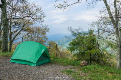 Big Meadows Campground in Shenandoah National Park in Virginia