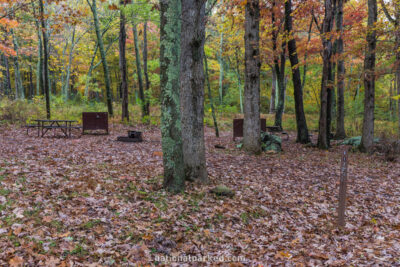 Mathews Arm Campground in Shenandoah National Park in Virginia