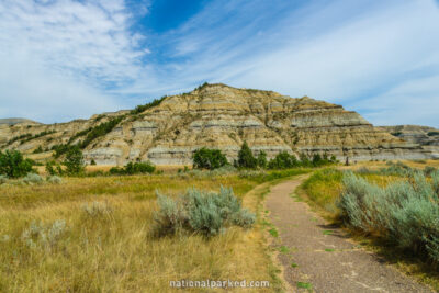 Caprock Coulee Nature Trail in Theodore Roosevelt National Park in North Dakota