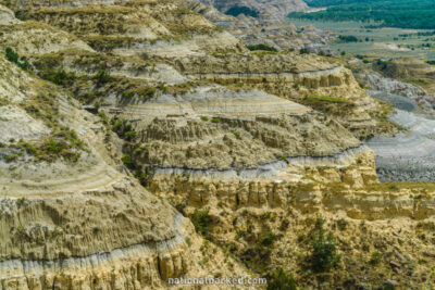 River Bend Overlook in Theodore Roosevelt National Park in North Dakota