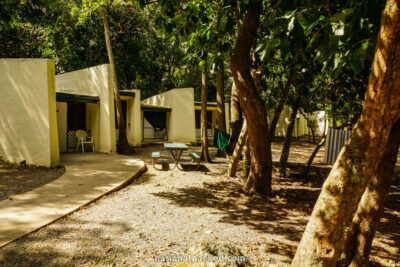 Cinnamon Bay Cabins in Virgin Islands National Park on the island of St. John