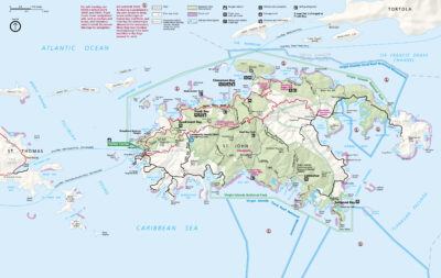 Virgin Islands Park Map