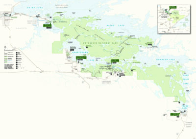 Voyageurs Park Map