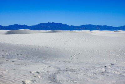 White Sands National Monument in New Mexico