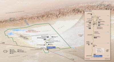 White Sands Park Map