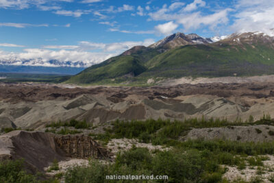 Town of Kennicott in Wrangell-St. Elias National Park in Alaska