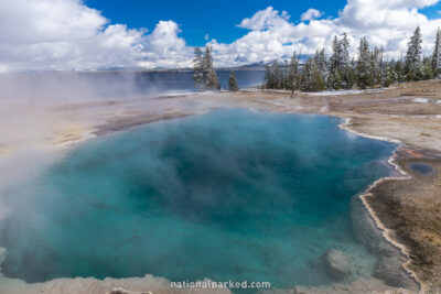 Black Pool, Yellowstone National Park, Wyoming