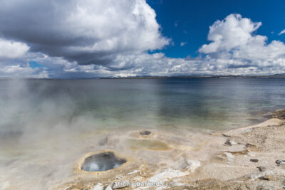 Lakeshore Geyser, Yellowstone National Park, Wyoming