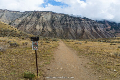 Lava Creek Trailhead, Yellowstone National Park, Wyoming