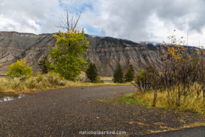 Mammoth Campground in Yellowstone National Park in Wyoming