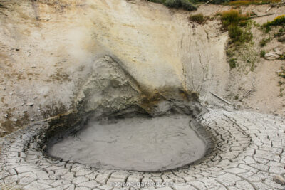 Mud Volcano in Yellowstone National Park in Wyoming