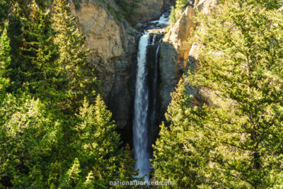 Tower Fall in Yellowstone National Park in Wyoming