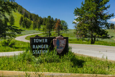 Tower Ranger Station in Yellowstone National Park in Wyoming