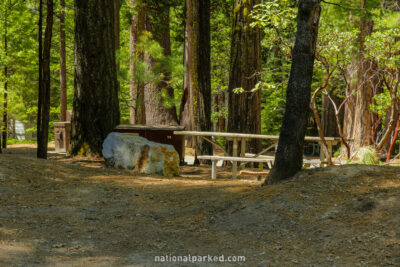 Hodgdon Meadow Campground in Yosemite National Park in California