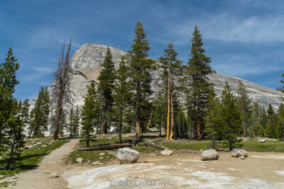 Lembert Dome in Yosemite National Park in California