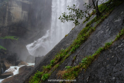 Mist Trail in Yosemite National Park in California