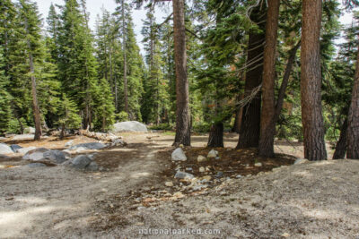 Porcupine Creek Trailhead in Yosemite National Park in California