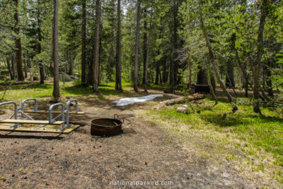 Porcupine Flat Campground in Yosemite National Park in California