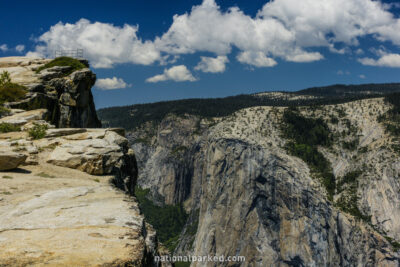 Taft Point in Yosemite National Park in California