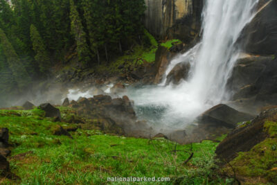 Vernal Fall in Yosemite National Park in California