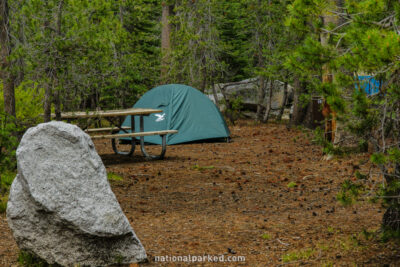 White Wolf Campground in Yosemite National Park in California