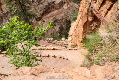 Angel's Landing in Zion National Park in Utah