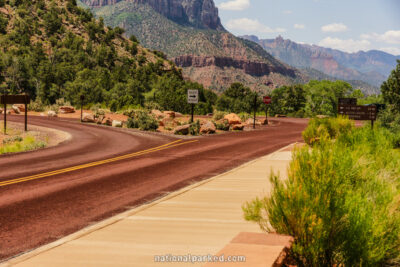 Canyon Junction in Zion National Park in Utah