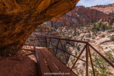 Canyon Overlook Trail in Zion National Park in Utah